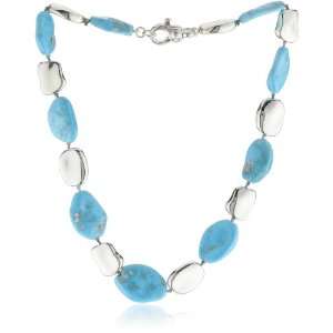  Zina Sterling Silver River Stone Necklace: Jewelry