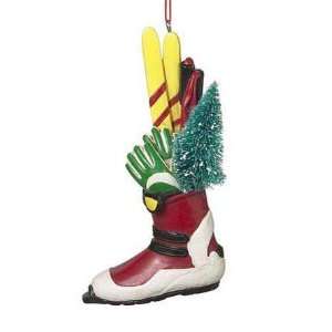  Cross Country Ski Boot Christmas Ornament Sports 