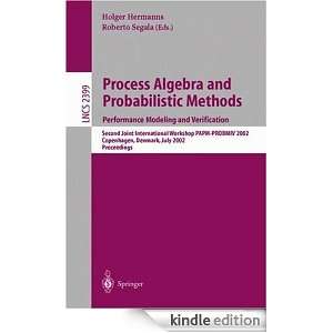   2002 Proceedings eBook Holger Hermanns, Roberto Segala Kindle Store
