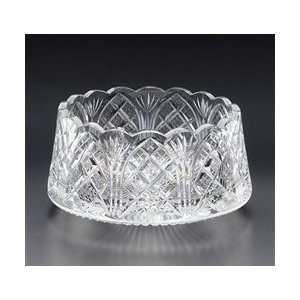  Heritage Irish Crystal Scalloped 5 inch Cathedral Castle 