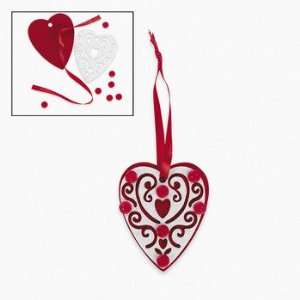  Layered Heart Ornament Craft Kit   Adult Crafts & Ornament 