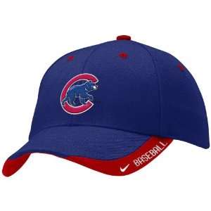  Nike Chicago Cubs Royal Blue 07 Practice Hat: Sports 