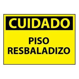  Spanish Vinyl Sign   Cuidado Piso Resbaladizo Everything 