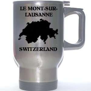  Switzerland   LE MONT SUR LAUSANNE Stainless Steel Mug 