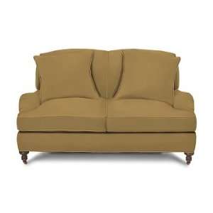   Home Bedford Loveseat, Faux Suede, Camel, Down Blend