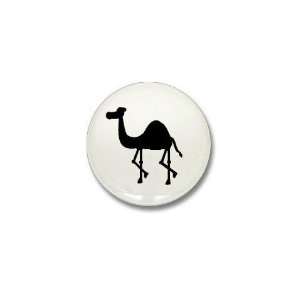  Camel Silhouette Dance Mini Button by  Patio 