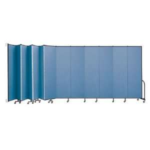  Screenflex 8 H Wall Mount Partition   13 Panels (23 10 