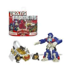   Transformers Movie Heroes   Optimus Prime vs. Scorponok Toys & Games