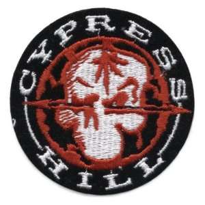  Cypress Hill   Skull Logo Patch: Arts, Crafts & Sewing