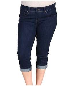   Womens 16W, 20W, 22W, 24W Plus Size 542 Cuffed Capri Jeans Levis New