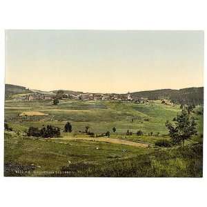  Photochrom Reprint of Schluchsee, general view, Black 