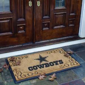  39 NFL Dallas Cowboys Football Logo Doormat: Home 