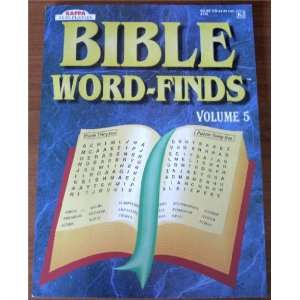  Bible Word Finds Vol. 5 #176 (Puzzle) KAPPA Books Books