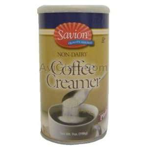 Savion Non Dairy Plain Coffee Creamer 7 oz  Grocery 