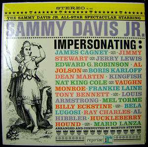 SAMMY DAVIS JR.  ALL STAR SPECTACULAR  IMPERSONATING LP  