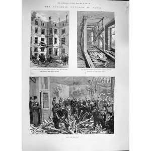  1892 DYNAMITE OUTRAGE PARIS POLICE OFFICE EXPLOSION