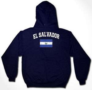 El Salvador Country Hoodie Sweatshirt Soccer Sweater  