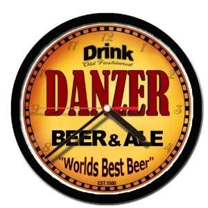  DANZER beer ale wall clock 