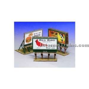 Midwest Products N Scale Wood Billboard Kit: Toys & Games