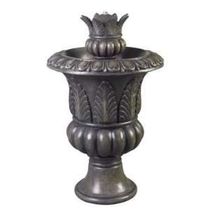  Kenroy Home Tuscan Urn Lighted Outdoor Floor Fountain In a 