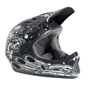 Fox Racing Rampage DH Bicycle Helmet   Matte Black   20006 255:  