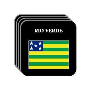  Goias   RIO VERDE Set of 4 Mini Mousepad Coasters 
