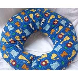  Boppy Nursing and Infant Support Pillow, Blue Jungle 