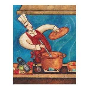   Chef   Poster by Aline Gauthier (10 x 12)