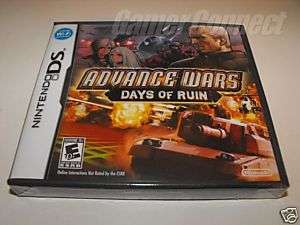Advance Wars Days of Ruin Nintendo DS DSi Brand New OOP 045496739447 
