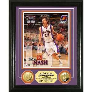  Steve Nash Gold Coin Photomint Sports Collectibles