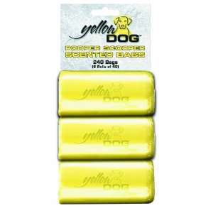  Conair Yellow Dog Pooper Scooper Scented Bags, Dog 