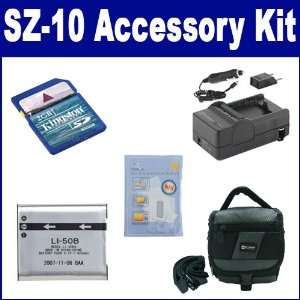  Olympus SZ 10 Digital Camera Accessory Kit includes 