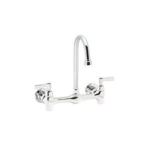 Speakman 8 deep plain end gooseneck rigid or swivel faucet with lever 