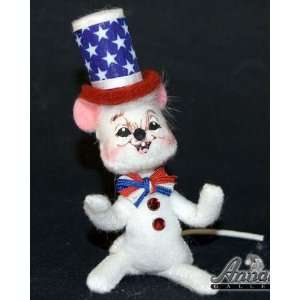  Annalee Mobilitee Doll Patriotic BBQ Kid Mouse 3 