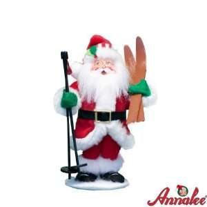  Annalee 6 Shimmermint Santa Figurine