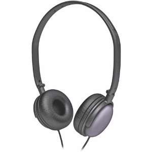  : NEW Black DJ Style Stereo Headphones (HEADPHONES): Office Products