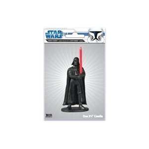  Star Wars Darth Vader Candle Holder with Lightsaber Candle 