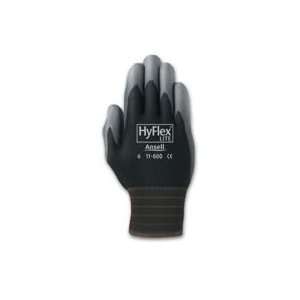  Hyflex Gloves Ansell Gray Black Lite Dipped Industrial 