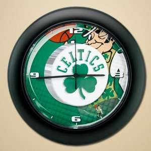    Boston Celtics High Definition Wall Clock: Sports & Outdoors