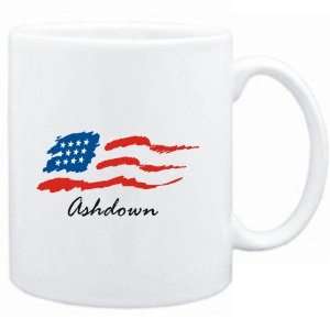  Mug White  Ashdown   US Flag  Usa Cities Sports 