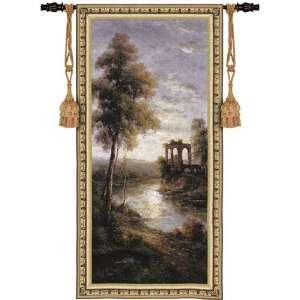 Ancient Ruins I European Landscape Panel Tapestry Wall 