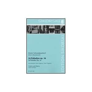   24 Preludes, Op. 34 (arr. Zyganow, ed. Auerbach) Musical Instruments