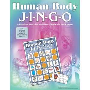    6 Pack GARY GRIMM & ASSOCIATES JINGO HUMAN BODY: Everything Else