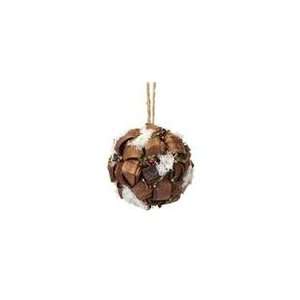   Lodge Moss and Rattan Berry Christmas Ball Ornament: Home & Kitchen