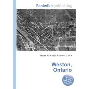 Weston, Ontario Ronald Cohn Jesse Russell Books