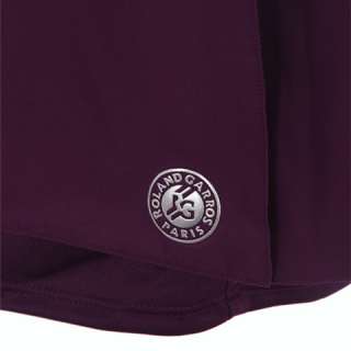 NWT ★ Adidas adiAce Roland Garros Purple Tennis Skirt + Matching 