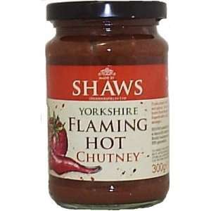 Shaws Yorkshire Flaming Hot Chutney Grocery & Gourmet Food