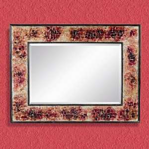  Bassett Mirror M3039B Mosaic Rectangular Wall Mirror in 