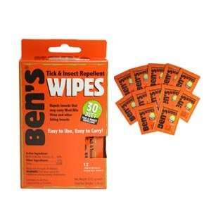 Bens 30 Field Wipes Box of 12 Count Baby