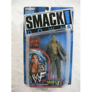   WWF Smack Down Series 4 The Rock by Jakks Pacific 2000 Toys & Games